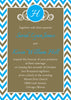 Chevron Wedding 1